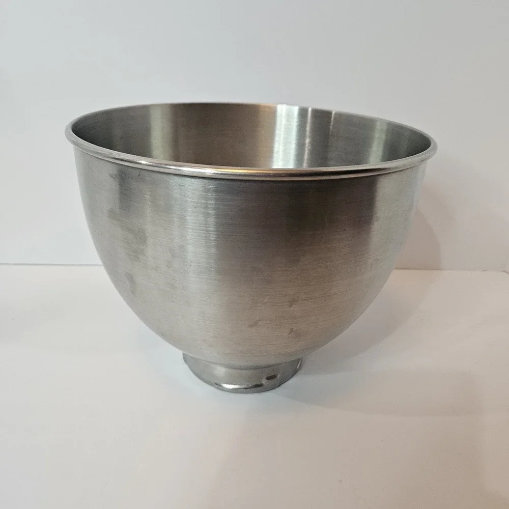 KITCHENAID Stand Mixer Stainless Mixing Bowl 4.5 QT K45 Twist Lock No Handle